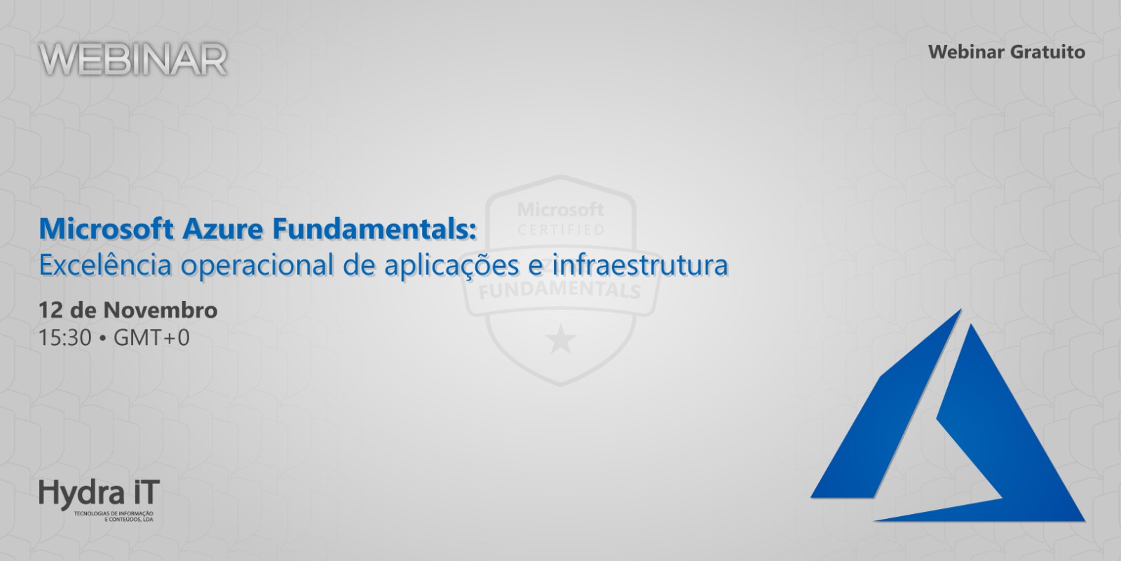 Microsoft Azure Fundamentals: Excelência operacional de aplicações e infraestrutura