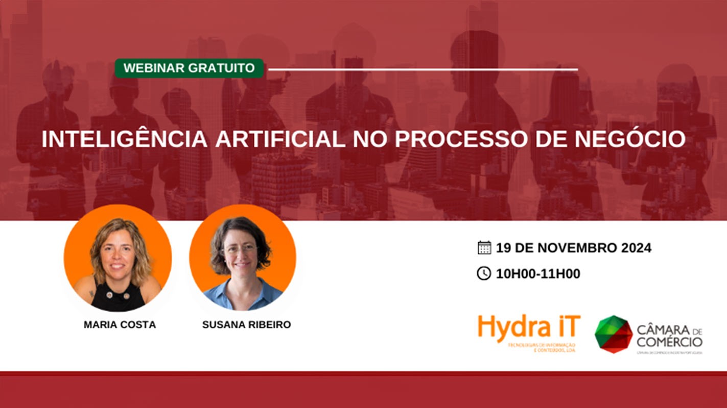 Webinar | Inteligência Artificial no processo de negócio