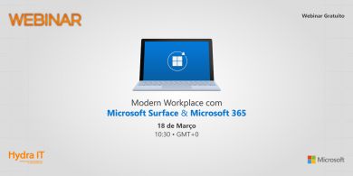 Modern Workplace com Microsoft Surface & Microsoft 365