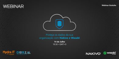 Proteja os dados da sua organização com Nakivo e Wasabi