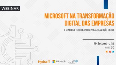 Microsoft na Transformação Digital das empresas